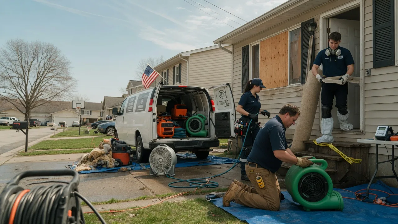 Water Damage Restoration in Braceville, IL near me